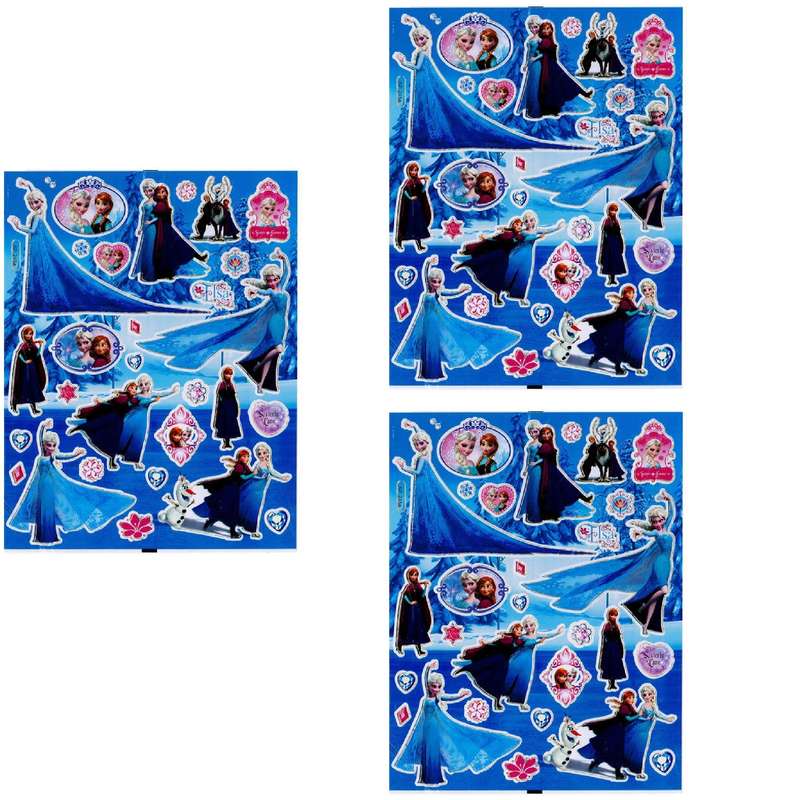 استیکر کودک مدل فروزن و السا کد AP_145A بسته 3 عددی