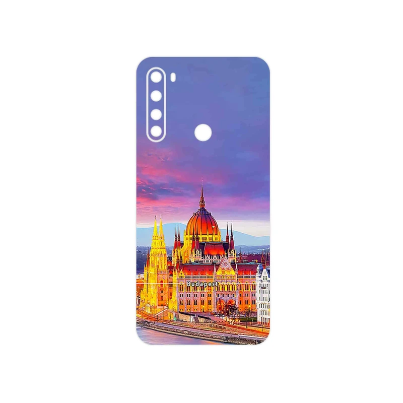 برچسب پوششی ماهوت مدل City of Budapest مناسب برای گوشی موبایل شیائومی Redmi Note 8 2021