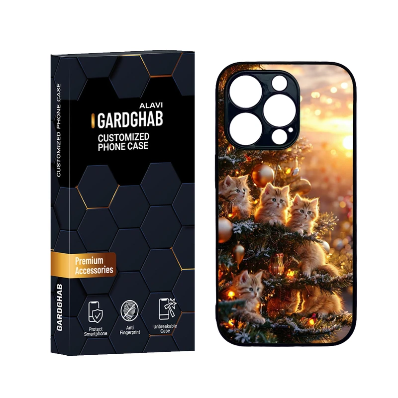 کاور گارد قاب علوی مدل دورژله ای هنری مناسب برای گوشی موبایل اپل iPhone 14 Pro Max