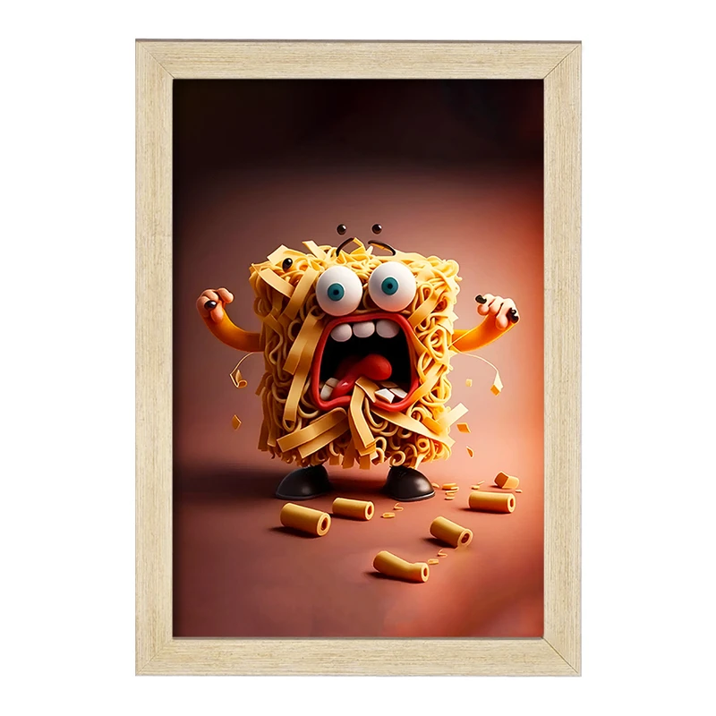 تابلو خندالو مدل نودلز (Noodles) کد F5925