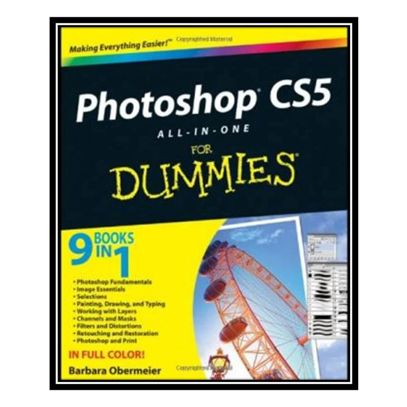 کتاب Photoshop CS5 All-in-One For Dummies اثر Barbara Obermeier انتشارات مؤلفین طلایی