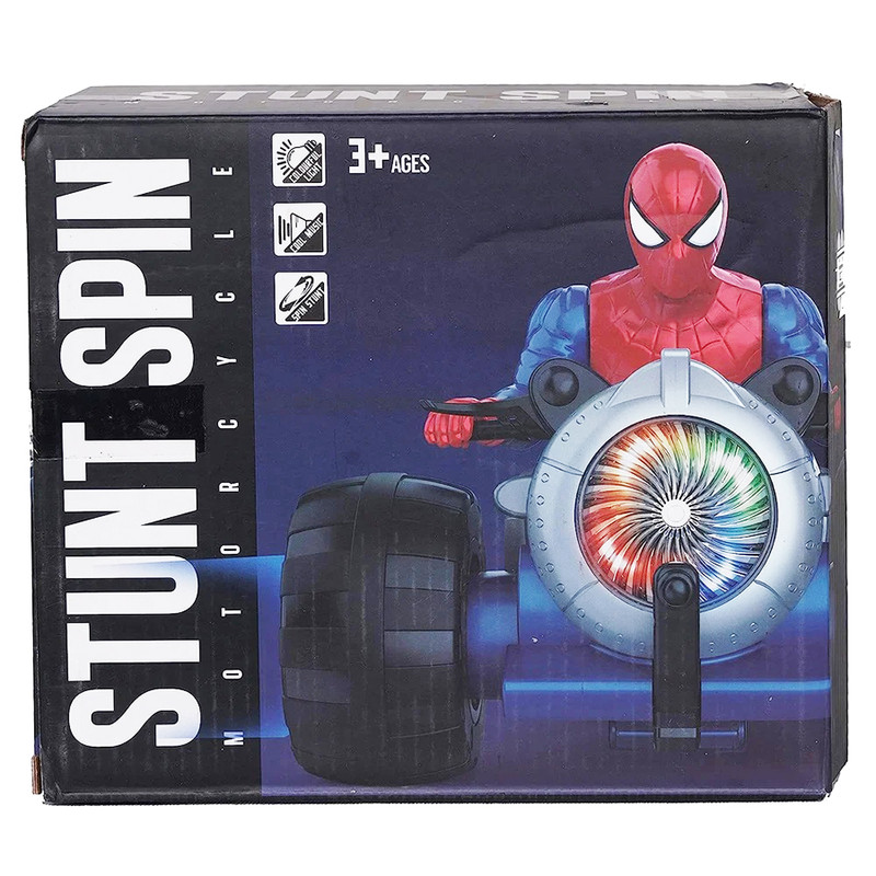 موتور بازی مدل ملق زن چراغدار طرح مرد عنکبوتی کد LD-162B