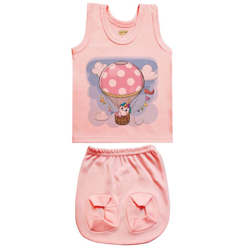 ست تاپ و شورت نوزادی کارانس مدل SSP-3259