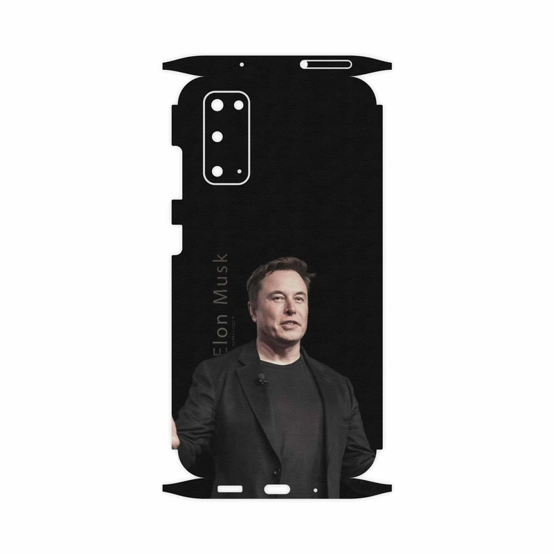 برچسب پوششی ماهوت مدل Elon Musk-FullSkin مناسب برای گوشی موبایل سامسونگ Galaxy S20