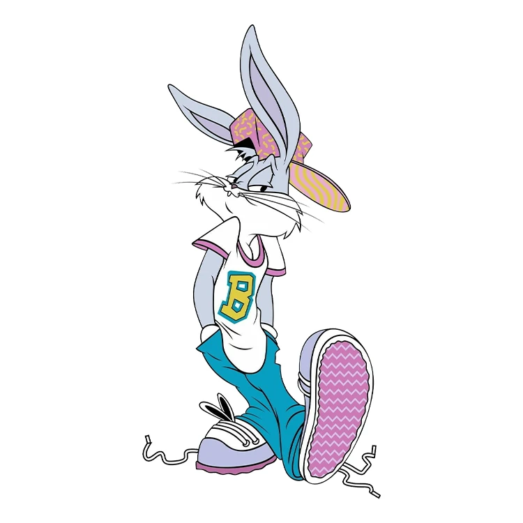 استیکر پارچه و لباس پاد آفرین مدل کارتونی کد S1892