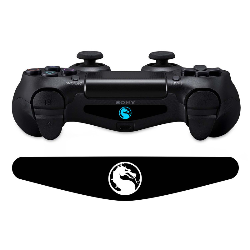 برچسب لایت بار دسته پلی استیشن 4 ونسونی طرح Mortal Kombat