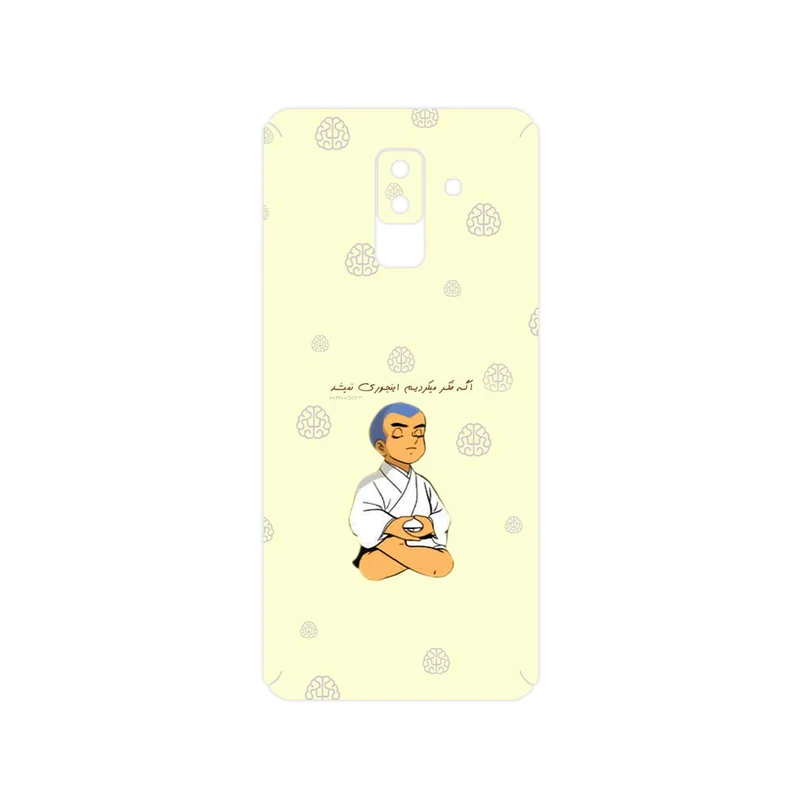 برچسب پوششی ماهوت مدل Ikkyu-san مناسب برای گوشی موبایل سامسونگ Galaxy A6 Plus 2018