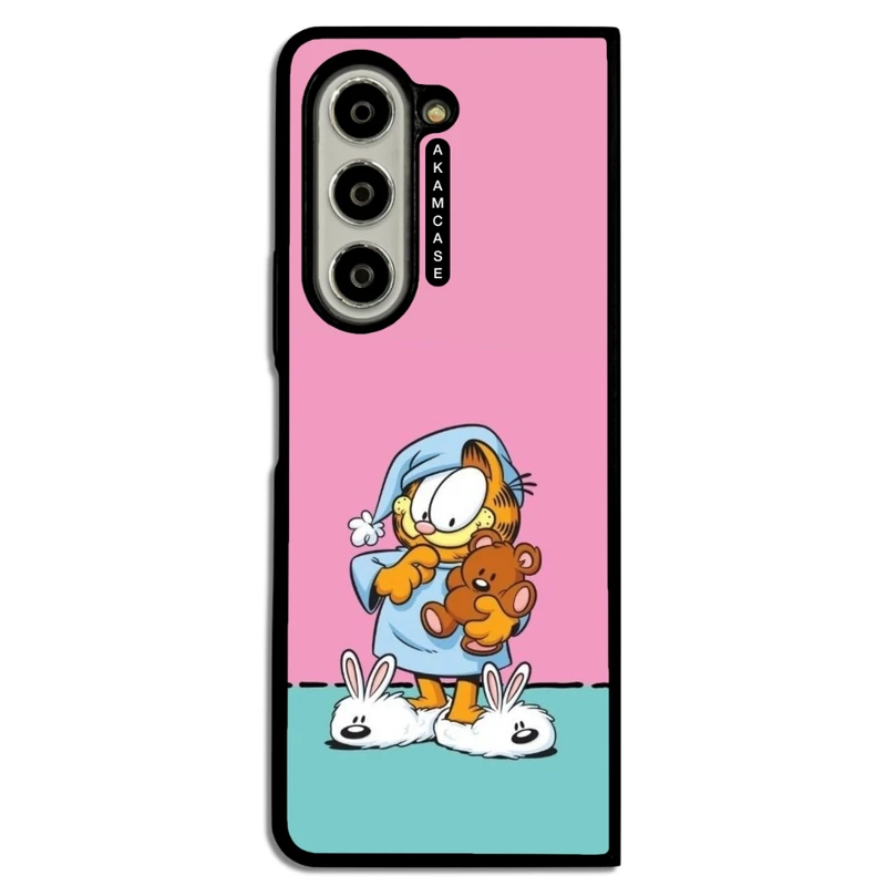 کاور آکام مدل AMC-WSGZFOLD5-GARFIELD17 مناسب برای گوشی موبایل سامسونگ Galaxy Z Fold 5