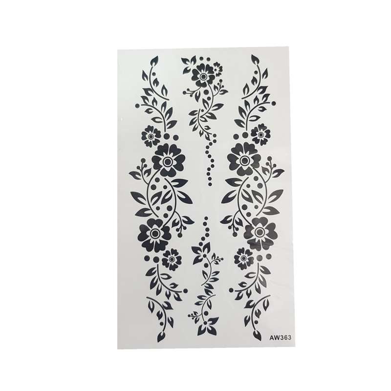 برچسب تتو موقت مدل mh- siros new AW363