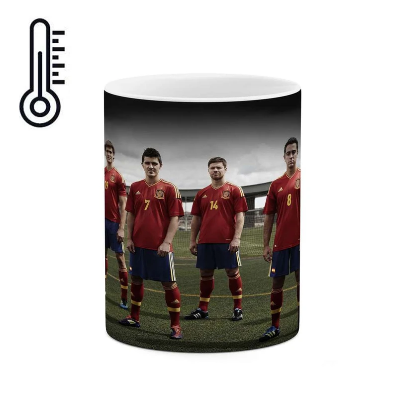 ماگ حرارتی کاکتی مدل تیم اسپانیا کد mgh10491