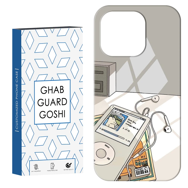 کاور قاب گارد گوشی طرح موزیک کد Dimo-246 مناسب برای گوشی موبایل اپل IPHONE 15 PRO MAX   
