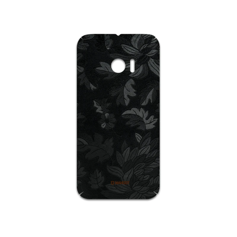 برچسب پوششی ماهوت مدل Black-Wildflower مناسب برای گوشی موبایل اچ تی سی 10