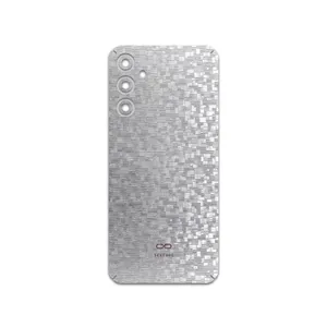 MAHOOT Silver-Silicon Cover Sticker for Samsung Galaxy M34 5G