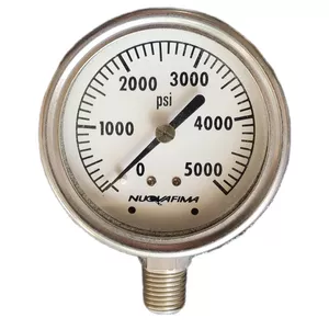 گیج فشار نووا فیما مدل 5000psi-6cm