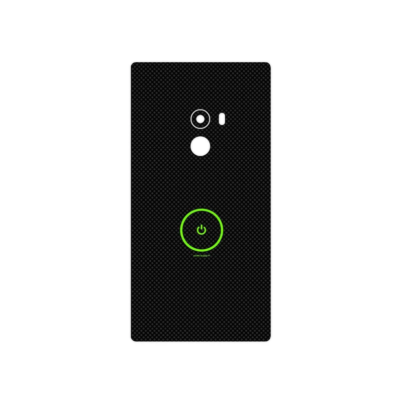 برچسب پوششی ماهوت مدل Minimal Power Button مناسب برای گوشی موبایل شیائومی Mi Mix