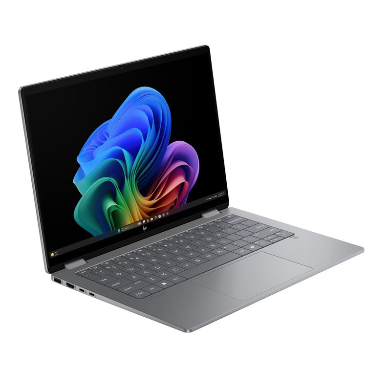 لپ تاپ 14 اینچی اچ‌ پی مدل OmniBook X FlipNGAI 14-kp0023dx-Core Ultra 7 355-24GB LPDDR5X 8533MHz-512GB SSD-Touch-Backlit-W
