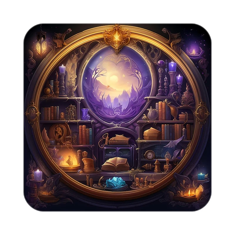 زیر لیوانی کاکتی طرح هری پاتر Harry Potter مدل mp43632