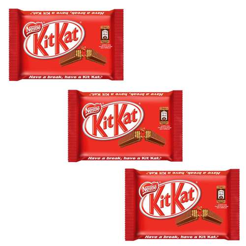 ویفر با روکش شکلات کیت کت - 41 گرم بسته 3 عددی