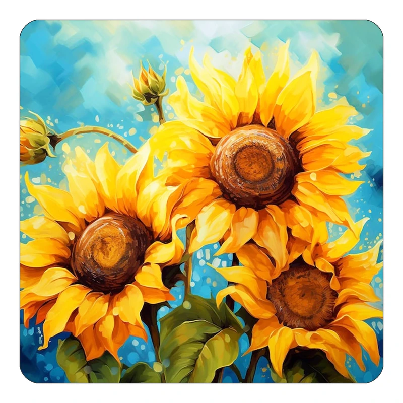 مگنت کاکتی طرح نقاشی رنگ روغن مدل mp73222