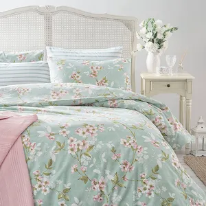 سرویس ملحفه انگلیش هوم مدل Sakura Zen دو نفره 3 تکه