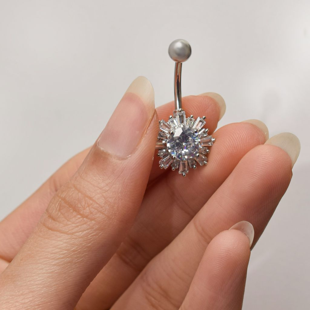 پیرسینگ ناف زنانه پایتخت مدل PS391-A2