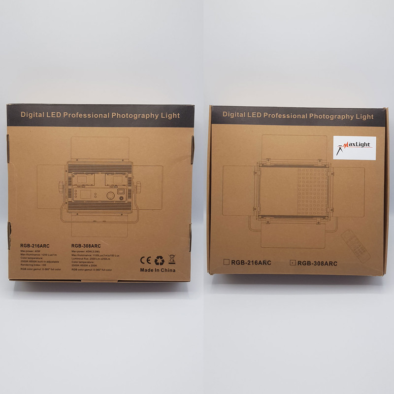 نور ثابت ال ای دی مکس لایت مدل RGB-308ARC 3