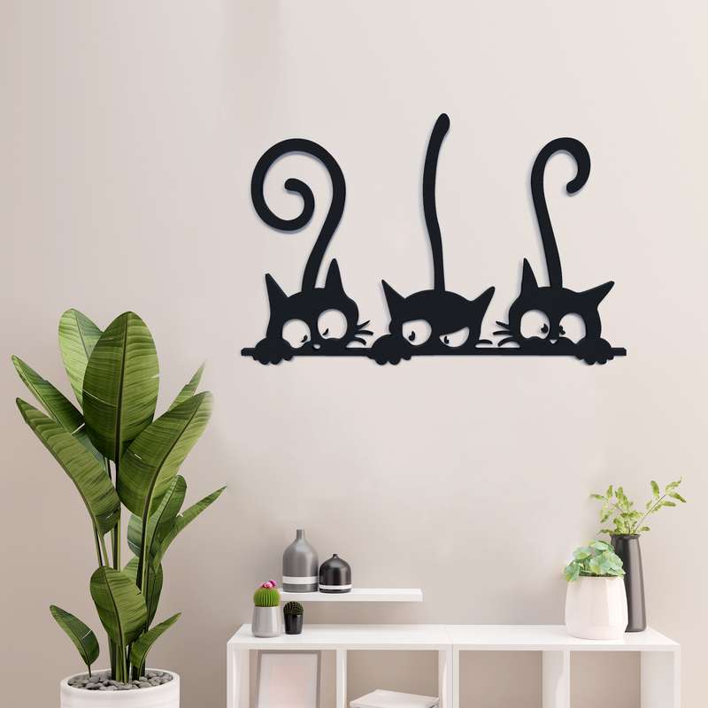 دیوارکوب مدل گربه