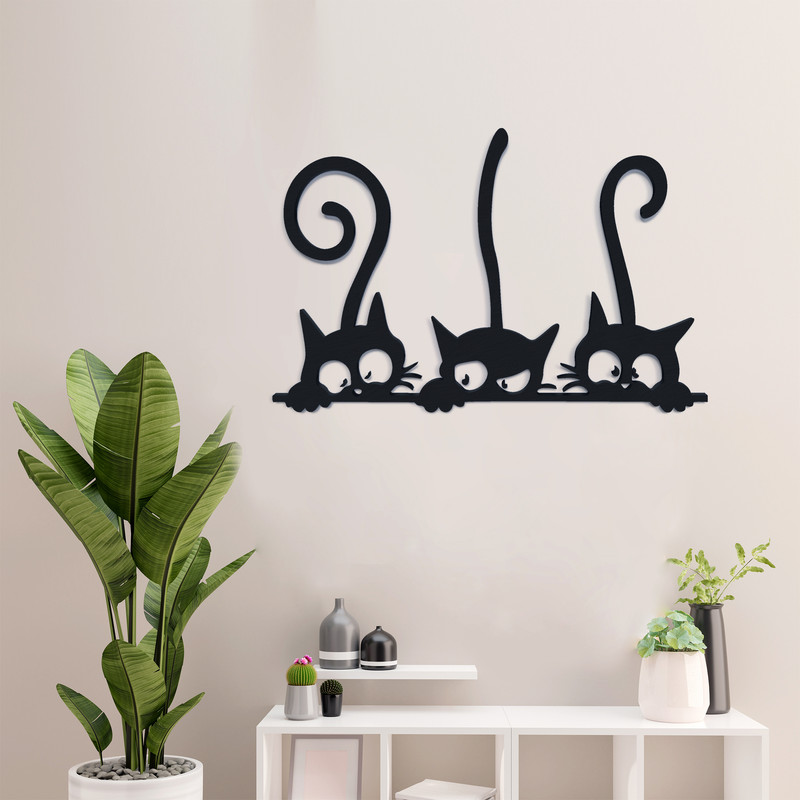 دیوارکوب مدل گربه