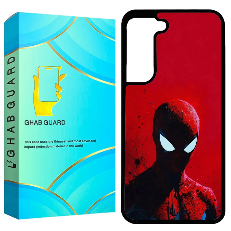 کاور قاب گارد طرح اسپایدر من مدل GCHPA21F مناسب برای گوشی موبایل سامسونگ Galaxy S21 FE 5G