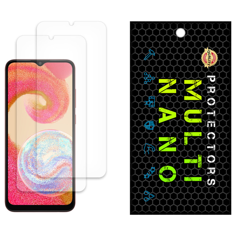 محافظ صفحه نمایش مات مولتی نانو مدل X-S2M مناسب برای گوشی موبایل سامسونگ Galaxy A04 بسته دو عددی