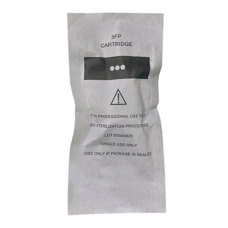 کارتریج میکرونیدلینگ مدل 3 سر تخت به همراه تشتک