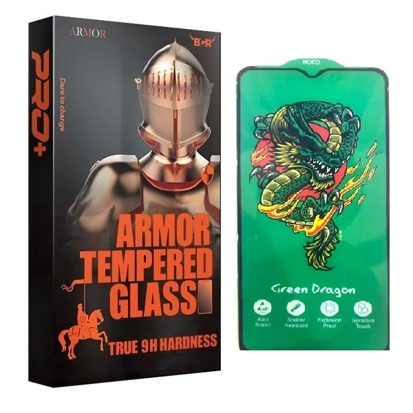 محافظ صفحه نمایش آرمور مدل  Green Dragon مناسب برای گوشی موبایل شیائومی POCO X3 Gt