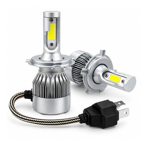 لامپ هدلایت خودرو مدل C6 پایه H4 بسته 2 عددی