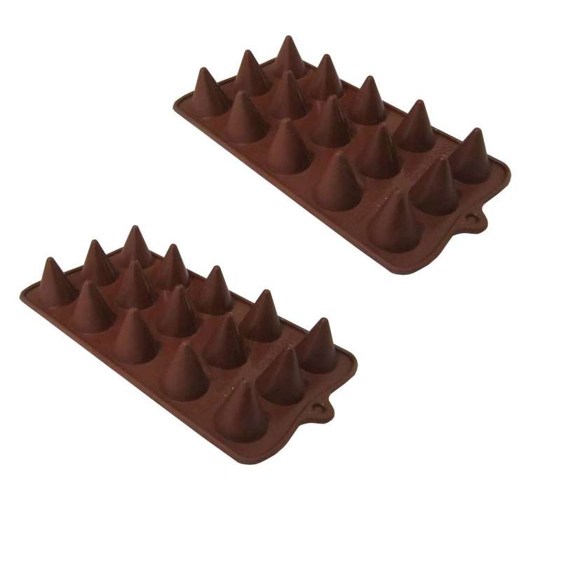 قالب شکلات مدل كله قندي بسته 2 عددي