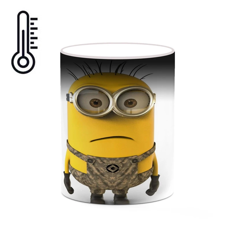 ماگ حرارتی کاکتی طرح minion مینیون مدل mgh42828