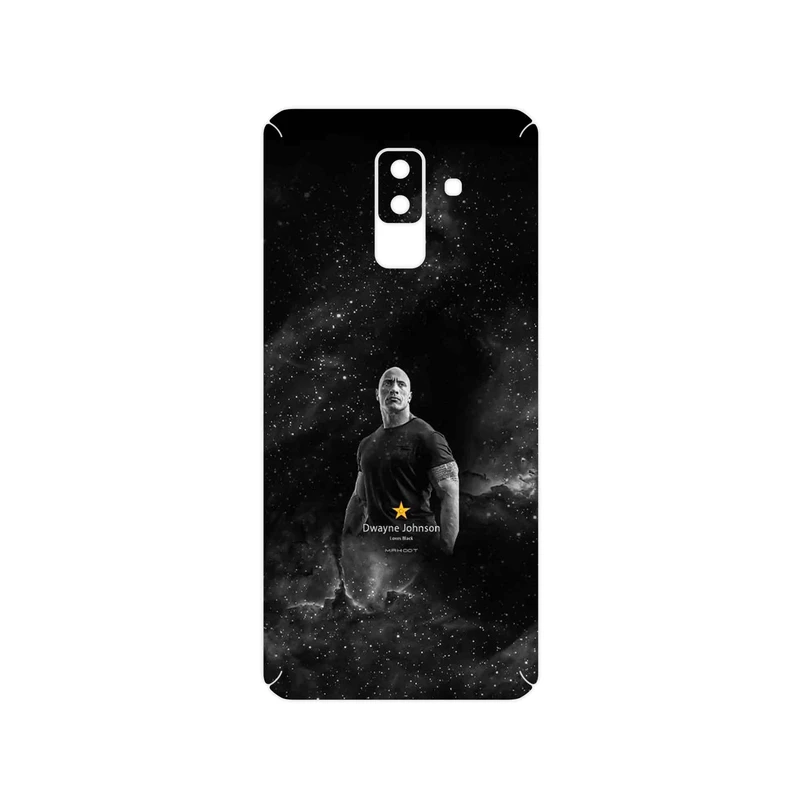 برچسب پوششی ماهوت مدل Dwayne Johnson مناسب برای گوشی موبایل سامسونگ Galaxy A6 Plus 2018