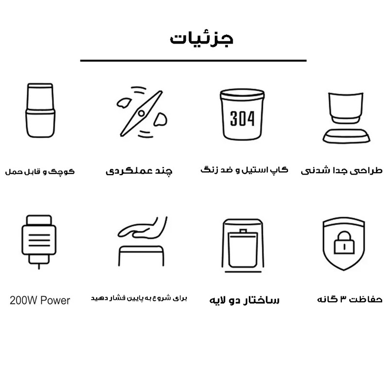 آسیاب مدل YX-730