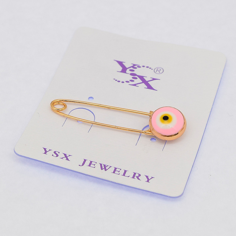 سنجاق سینه دخترانه وای اس ایکس مدل چشم نظر