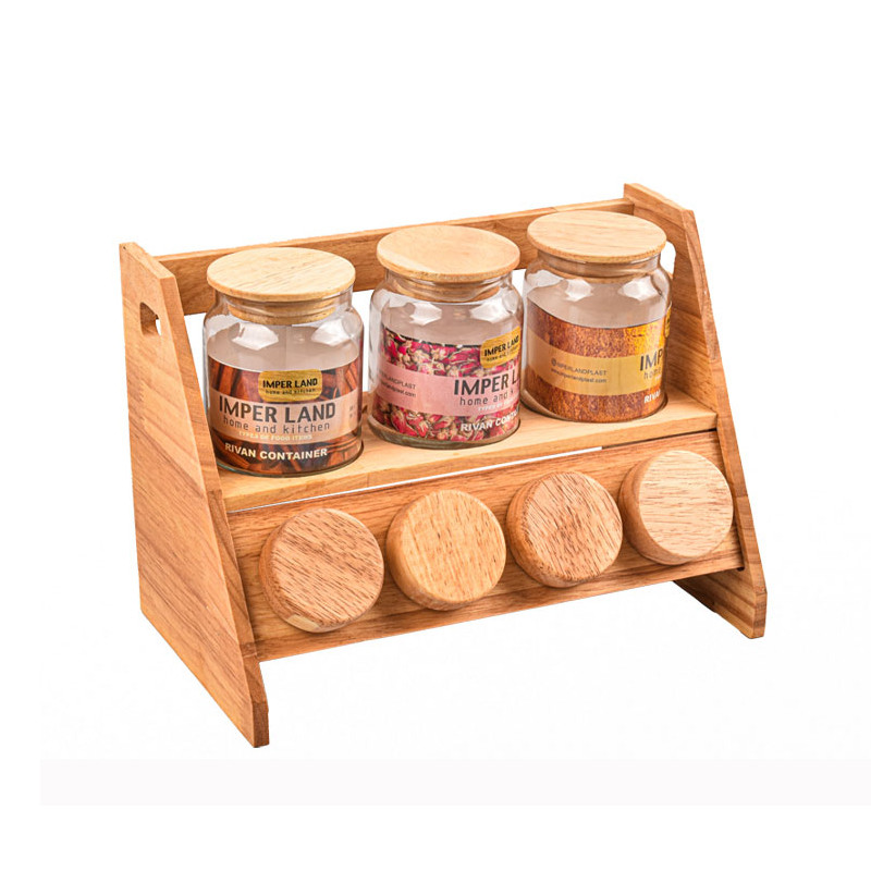 ست جای ادویه 7 پارچه امپرلند کد DH588 به همراه استند