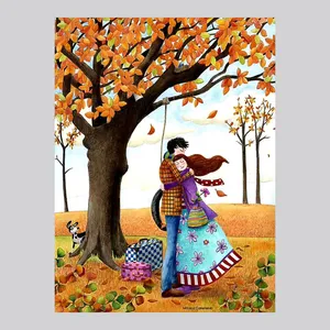 کارت پستال ماهتاب طرح عاشقانه کد 2765