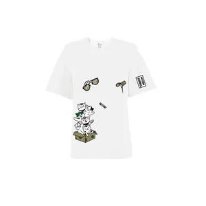 تی شرت لانگ زنانه بنیس مدل هینا رنگ سفید