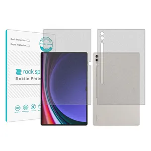 Rockspace model HyMTT screen protector suitable for Samsung Galaxy Tab S9 Ultra tablet along with tablet back protector