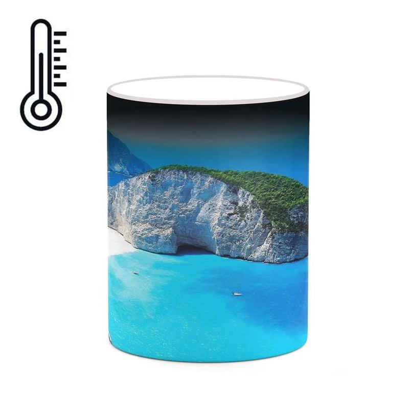 ماگ حرارتی کاکتی مدل منظره کد mgh18308