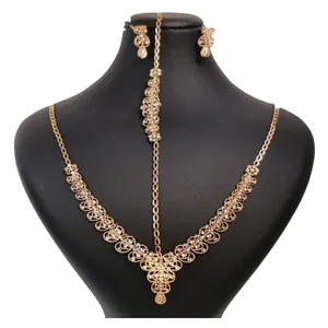 نیم ست طلا 18 عیار زنانه گالری یارطلا مدل تراش کد SR123-G