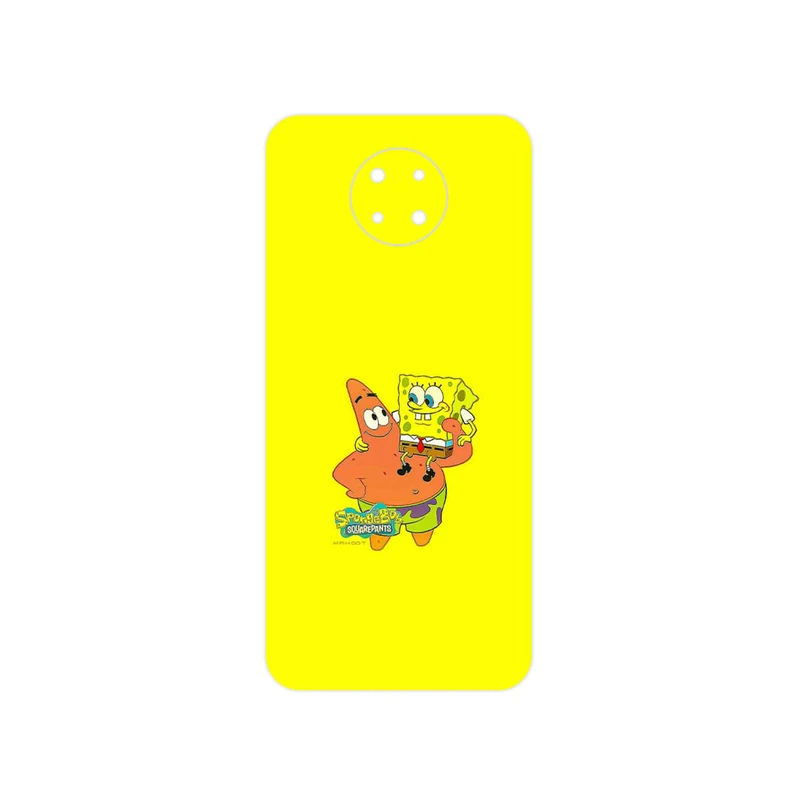 برچسب پوششی ماهوت مدل SpongeBob SquarePants مناسب برای گوشی موبایل نوکیا G10