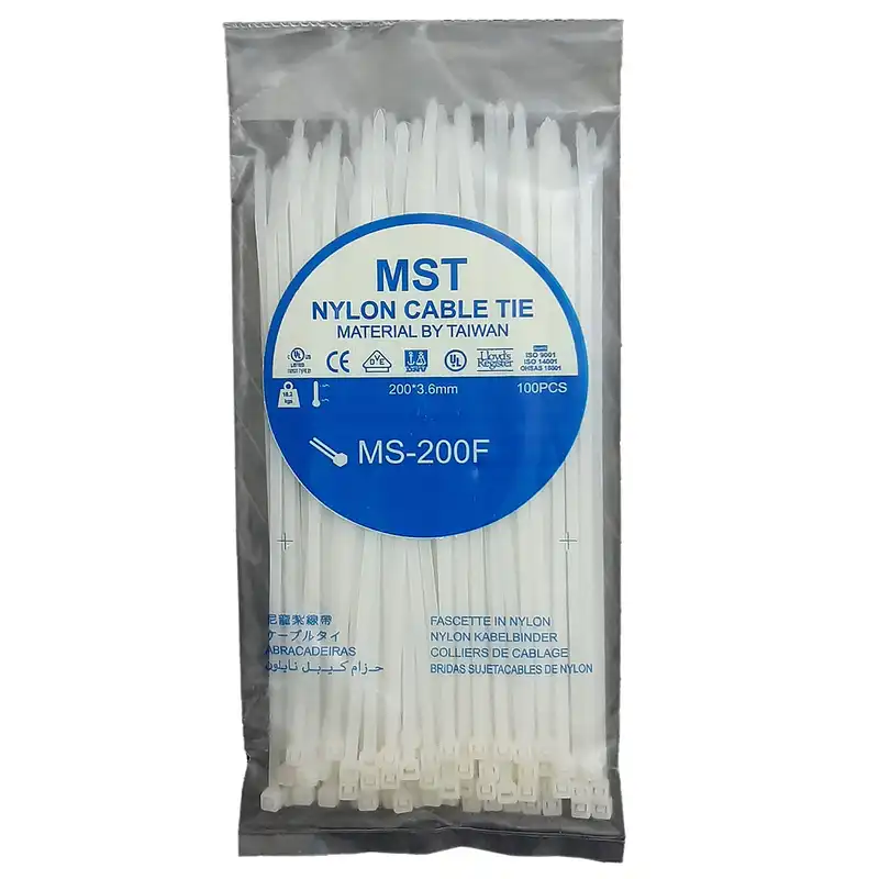 بست کمربندی ام اس تی مدل M-05 بسته 100 عددی