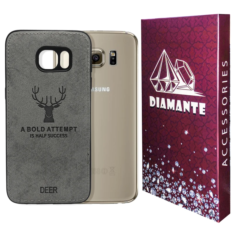 کاور دیامانته مدل Cervo Ros مناسب برای گوشی موبایل سامسونگ Galaxy S6 Edge
