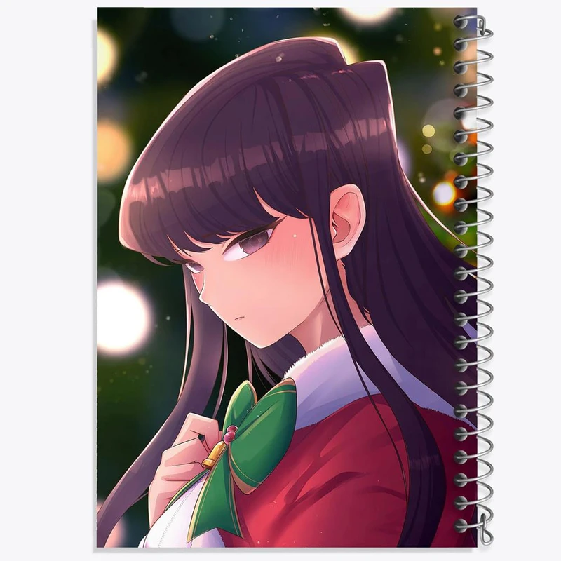 دفتر مشق 100 برگ خندالو طرح انیمه کومی سان کد 16101