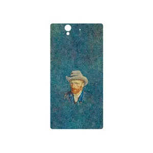 MAHOOT Self portrait with a gray felt hat Cover Sticker for Sony Xperia Z