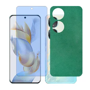 Glass together model anti blue screen protector suitable for Honor 90 mobile phone with back cover sticker 
